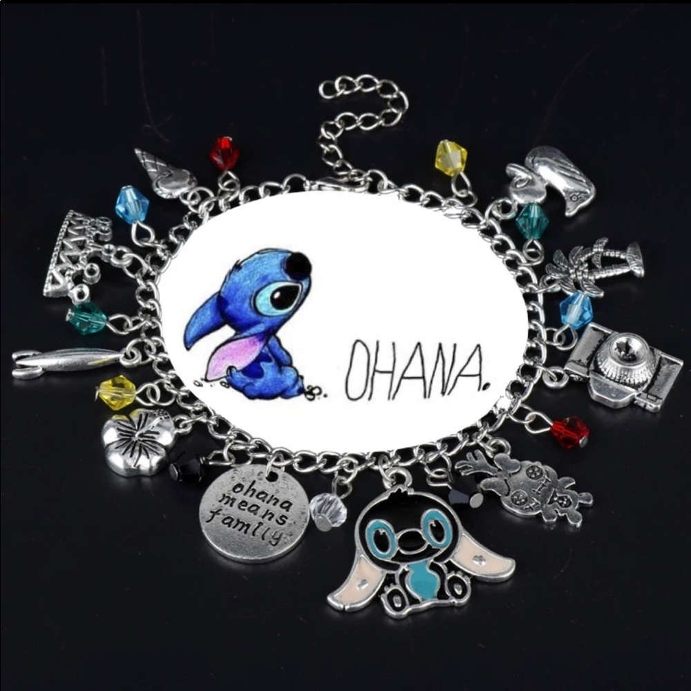 Disneys Lilo and Stitch charm bracelet